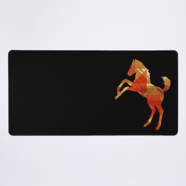Item preview, Mustang Horse Scandinavian Geometric Shapes designed and sold by SoccaTamam.