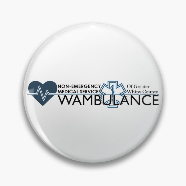 Item preview, Non-Emergency Medical Services of Greater Whiny County Wambulance designed and sold by CatBagz.
