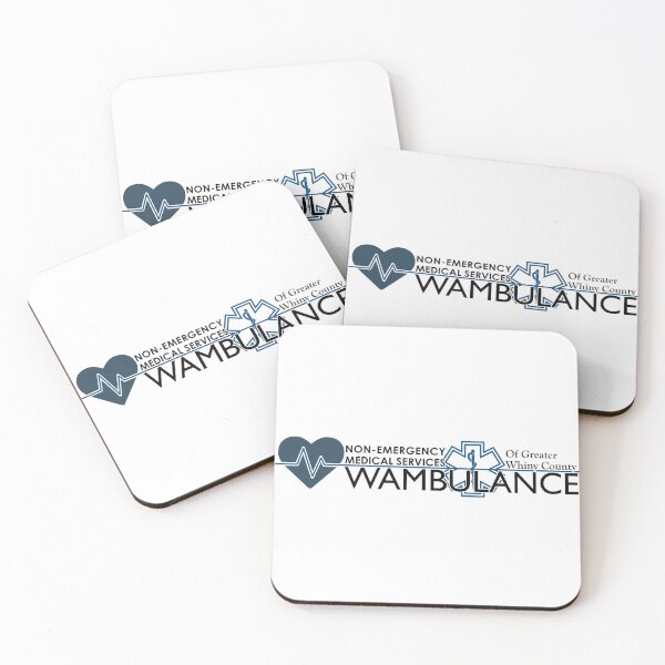 Item preview, Non-Emergency Medical Services of Greater Whiny County Wambulance designed and sold by CatBagz.