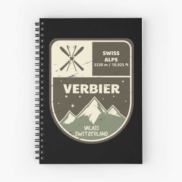 Item preview, Verbier Swiss Alps Valais Switzerland designed and sold by KrisSidDesigns.