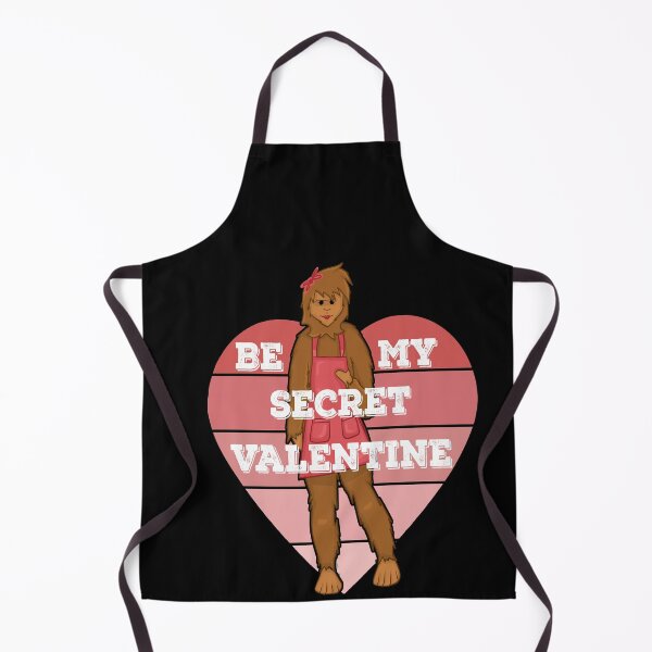 Item preview, Be My Secret Valentine Bigfoot Sasquatch Skunk Ape Valentines Day designed and sold by KeysTreasures.