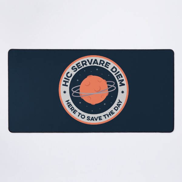 Item preview, Hic Servare Diem Latin Phrase Cosmic Space Asteroid Cosmet designed and sold by gkao.