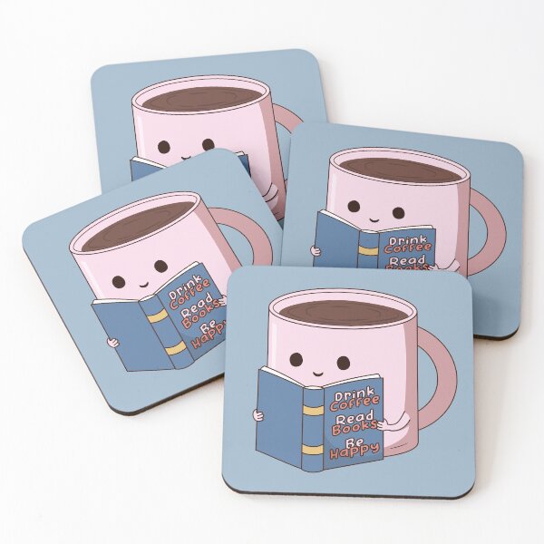 Item preview, Drink Coffee, Read Books, Be Happy designed and sold by ttttee.