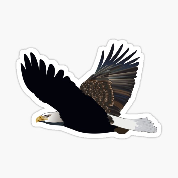 Soar Like an Eagle Sticker