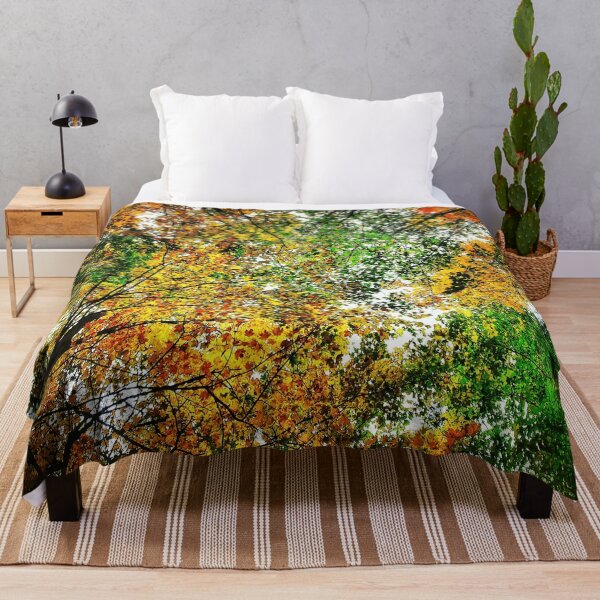 Item preview, Vibrant Autumn Forest Tree Colours designed and sold by SarahJisri.