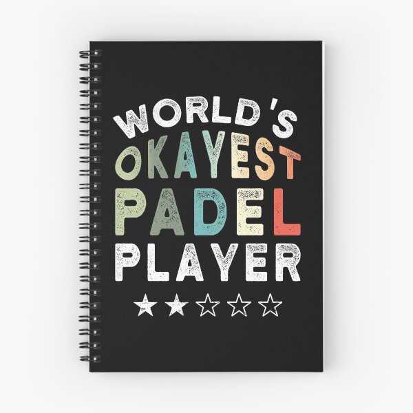 Item preview, Worlds Okayest Padel Player Funny Padel designed and sold by Shirt-Kaiser.