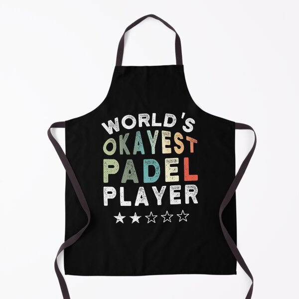 Item preview, Worlds Okayest Padel Player Funny Padel designed and sold by Shirt-Kaiser.