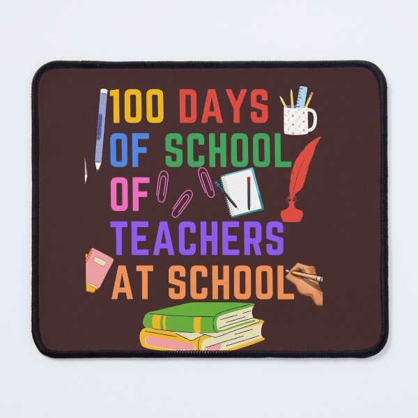 Item preview, 100 days of school of teachers at school designed and sold by SENMARO100.