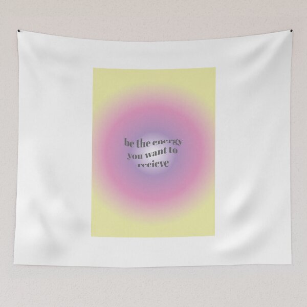 Item preview, be the energy you want to recieve pink aura designed and sold by gioixdx.