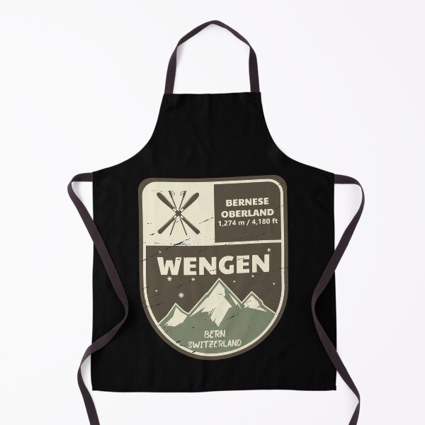 Item preview, Wengen Bernese Oberland Switzerland designed and sold by KrisSidDesigns.