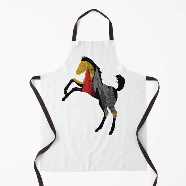 Item preview, Mustang Horse Nordic Mountains Minimalist Art designed and sold by SoccaTamam.