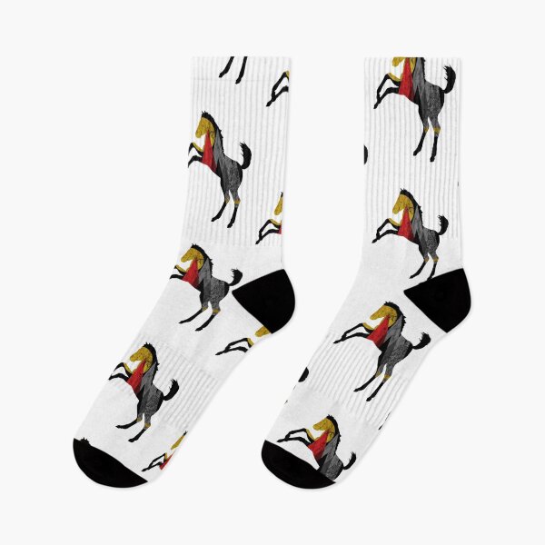 Item preview, Mustang Horse Nordic Mountains Minimalist Art designed and sold by SoccaTamam.