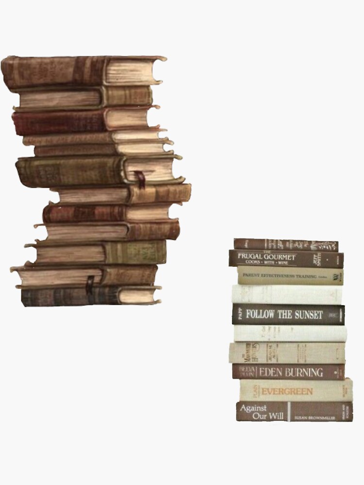 3 Old Books Stacked on Each Other Graphic by Mint Pixels · Creative Fabrica