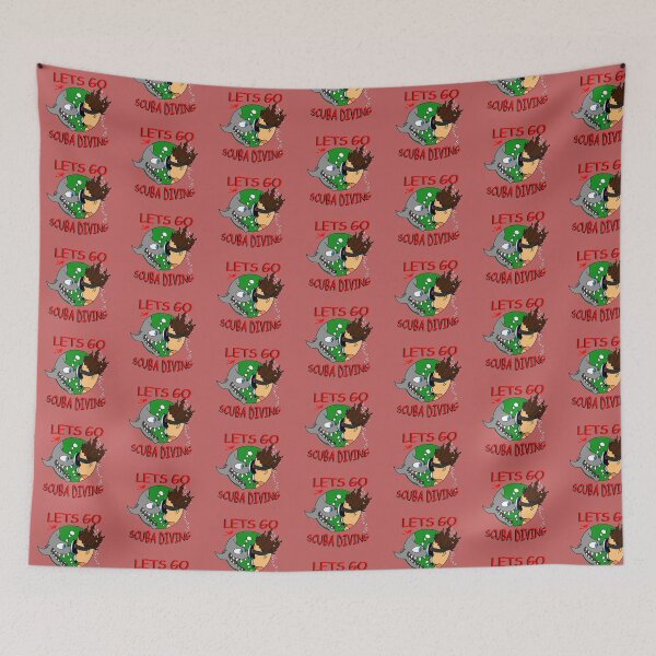 Item preview, Lets Go Diving designed and sold by wjclark63.