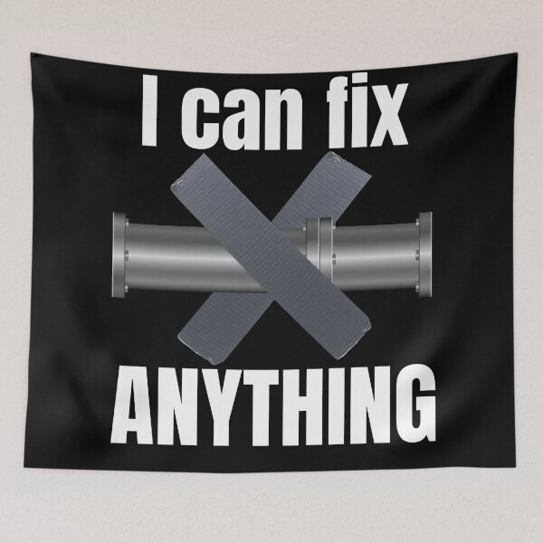 Item preview,  I can fix anything with duct tape - father husband designed and sold by BronikowskiART.