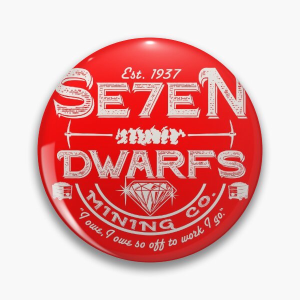 Item preview, Seven Dwarfs Mining Company designed and sold by Alema Art.