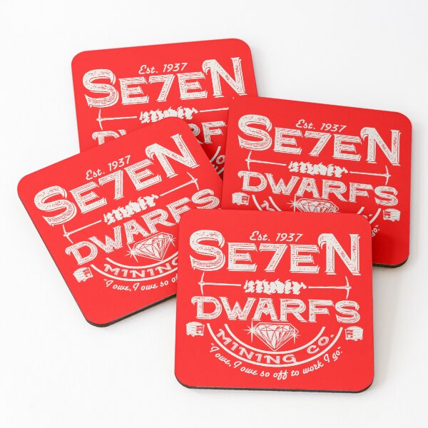 Item preview, Seven Dwarfs Mining Company designed and sold by Alema Art.
