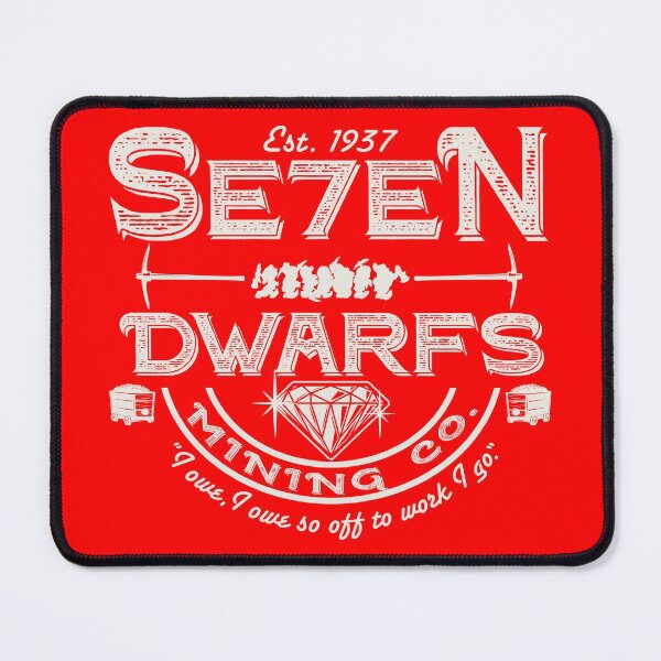Item preview, Seven Dwarfs Mining Company designed and sold by Alema Art.
