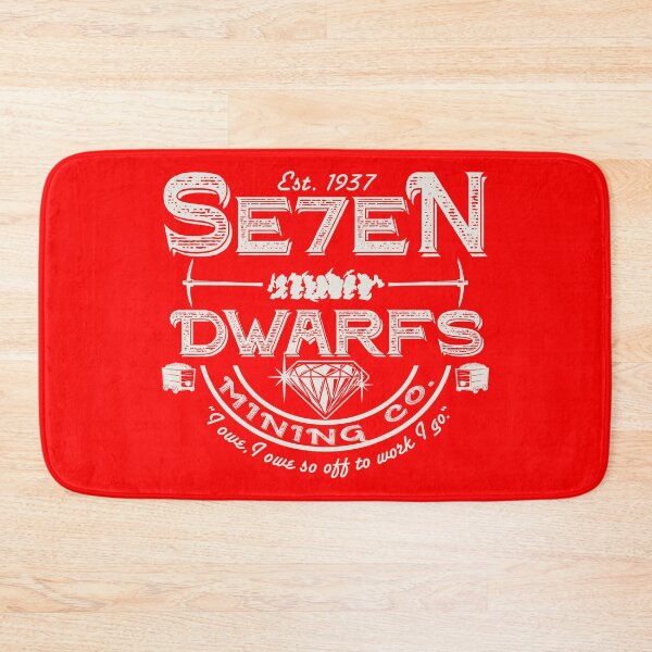 Item preview, Seven Dwarfs Mining Company designed and sold by Alema Art.