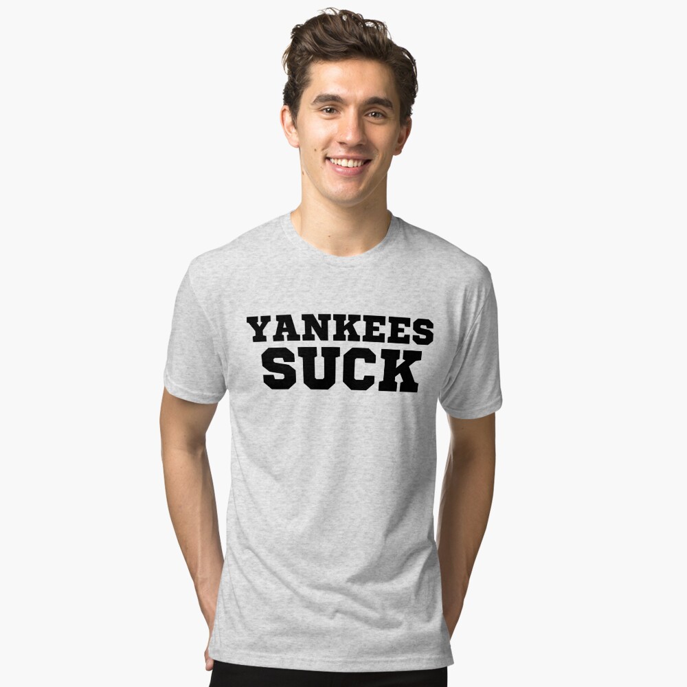 BeantownTshirts Yankees Still Suck Boston Baseball Fan T Shirt Ladies Premium / White / Medium