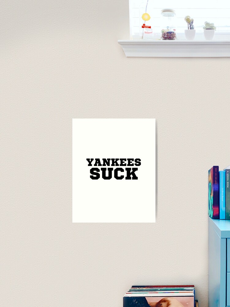 Baseball Yankees Suck Kids T-Shirt for Sale by ExcitedMood