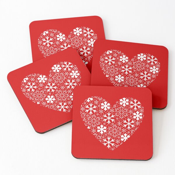 Item preview, Copo de nieve de corazón designed and sold by Layla Art.