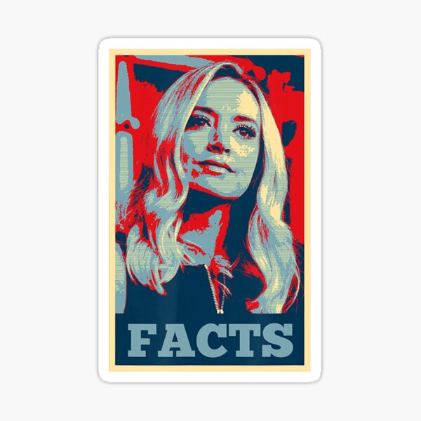 Kayleigh McEnany Sticker 2020 Facts Trump Decal Sticker 4" x 5" VERSION 2 