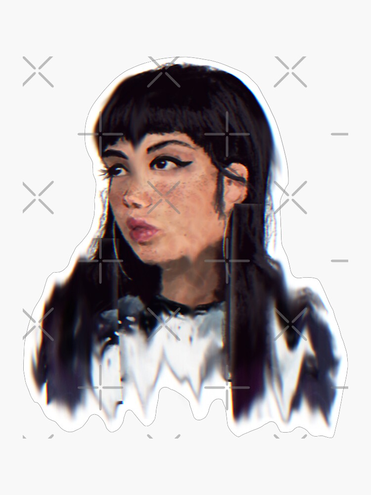 “Emily Bador (White Background)” Sticker for Sale by Jay-Arts- | Redbubble