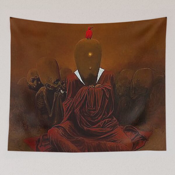 Item preview, Untitled (Celestials) by Zdzislaw Beksinski designed and sold by ReimagineStore.