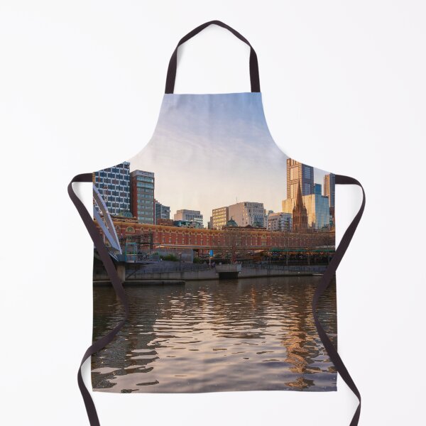 Item preview, Melbourne, Australia at Sunset on the Yarra River designed and sold by SafariByMarisa.