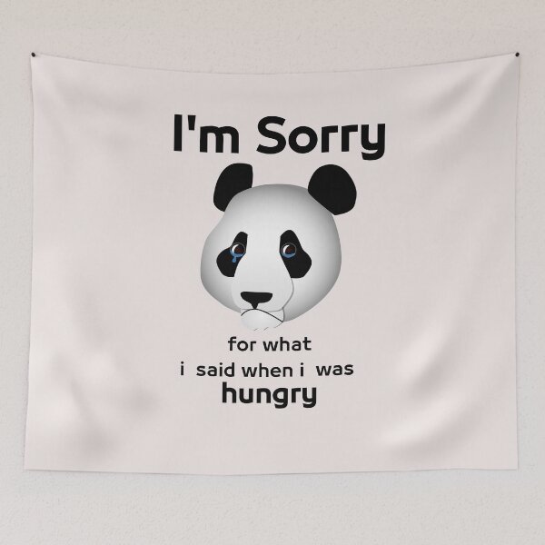 Item preview, I'm sorry for what i said when i was hungry designed and sold by MGHdesign.