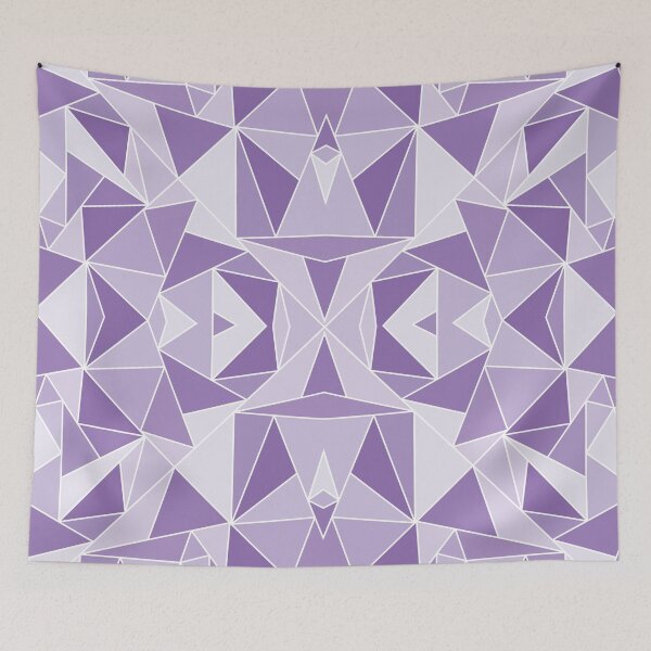 Item preview, Purple geometric pattern designed and sold by BLMcreations.