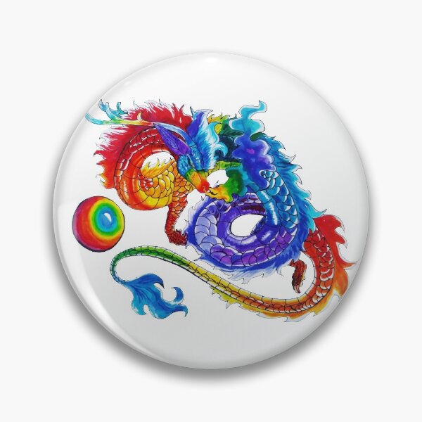 Item preview, Rainbow Dragon designed and sold by Brooksie Fontaine.