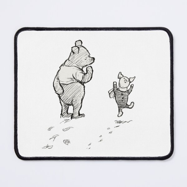 Item preview, Piglet and Poo-h, friends forever designed and sold by Stoicism-Quotes.