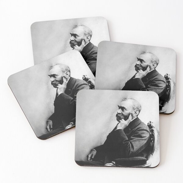 Item preview, Alfred Nobel Portrait designed and sold by warishellstore.