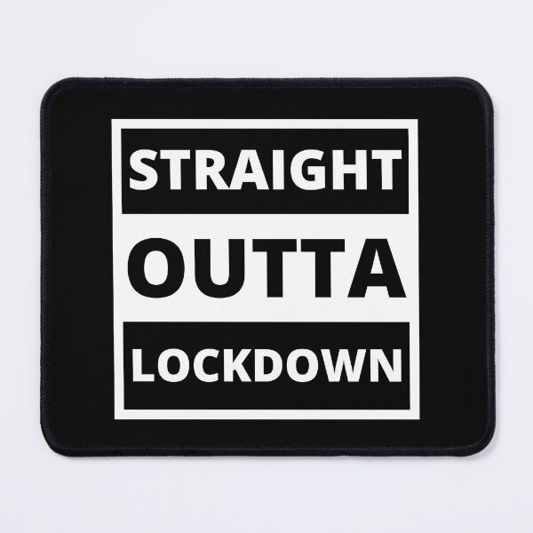 Item preview, Straight Outta Lockdown Squire Text Design designed and sold by Web CreationsNL.