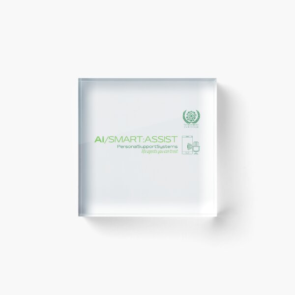 Item preview, AI SMART:ASSIST 1.0 Green (Turing Registry series) AI t-shirt  designed and sold by Gibson Futures.