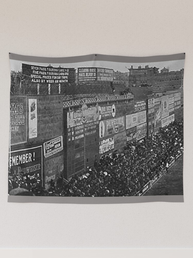 Old-Time Baseball Photos on X: Fenway Park, Boston - No date on this photo  but we know the Green Monster wasn't green until 1947, before that all ads.  And based on scoreboard