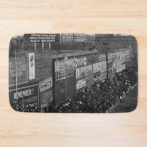 Item preview, The Green Monster, Fenway Park 1914, Boston Baseball Stadium, Left Field, Old Ballparks, Billboards, Outfield Bleachers, National Pasttime,  designed and sold by Nostrathomas66.