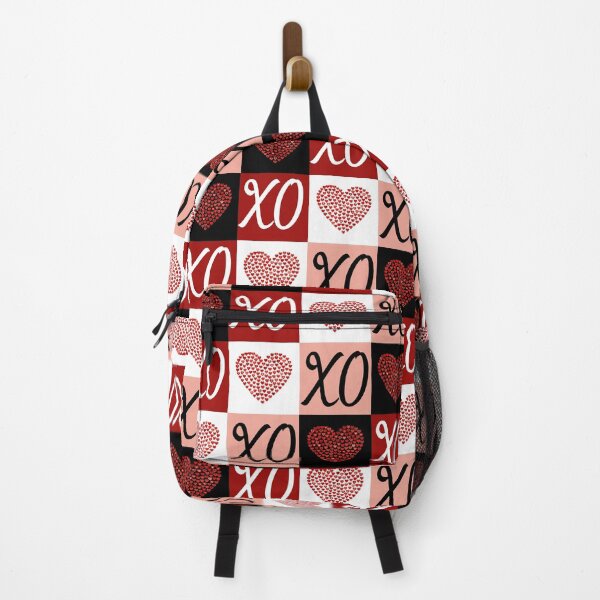 Item preview, RED HEARTS - XO BLACK AND RED designed and sold by Kwayako.