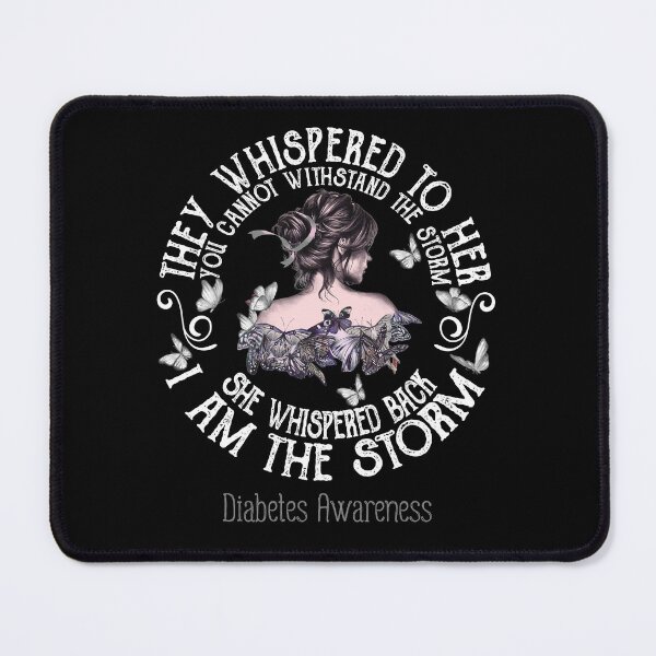 Item preview, Women Diabetes Warrior I Am The Storm designed and sold by Grooffos.