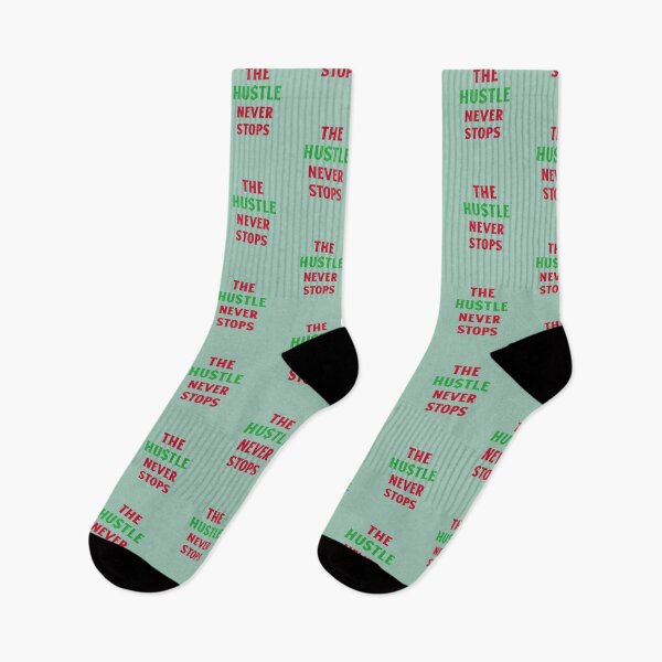 Item preview, The Hustle Never Stops designed and sold by designlee.