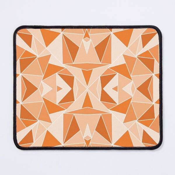 Item preview, Orange geometric pattern designed and sold by BLMcreations.