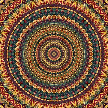 Artwork thumbnail, Mandala 181 by Mandala Of Life