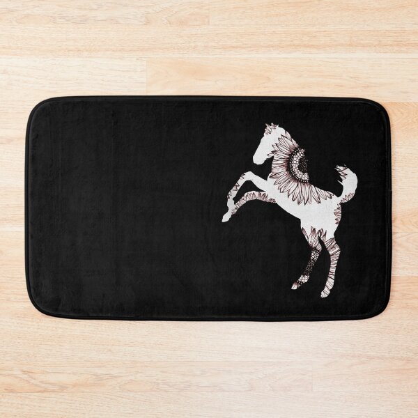 Item preview, Mustang Horse Sunflower Pattern designed and sold by SoccaTamam.