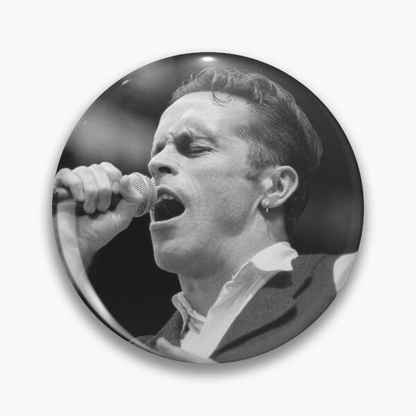 Item preview, Mark Seymour Hunters & Collectors BW Photograph designed and sold by ConcertImages.