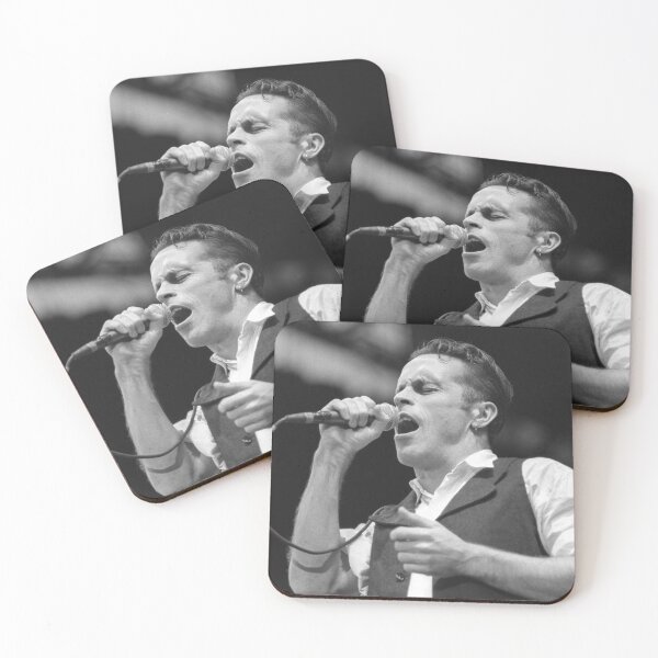 Item preview, Mark Seymour Hunters & Collectors BW Photograph designed and sold by ConcertImages.