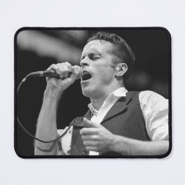 Item preview, Mark Seymour Hunters & Collectors BW Photograph designed and sold by ConcertImages.
