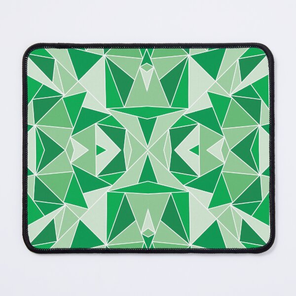 Item preview, Green geometric pattern designed and sold by BLMcreations.