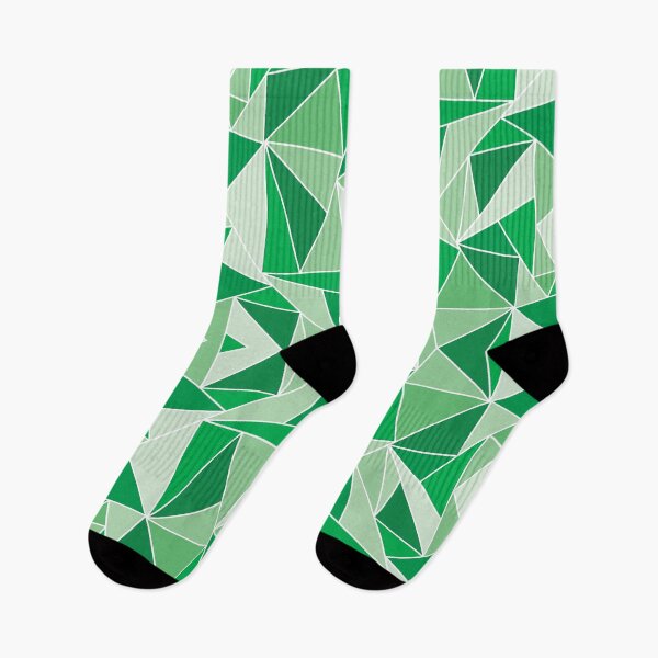 Item preview, Green geometric pattern designed and sold by BLMcreations.